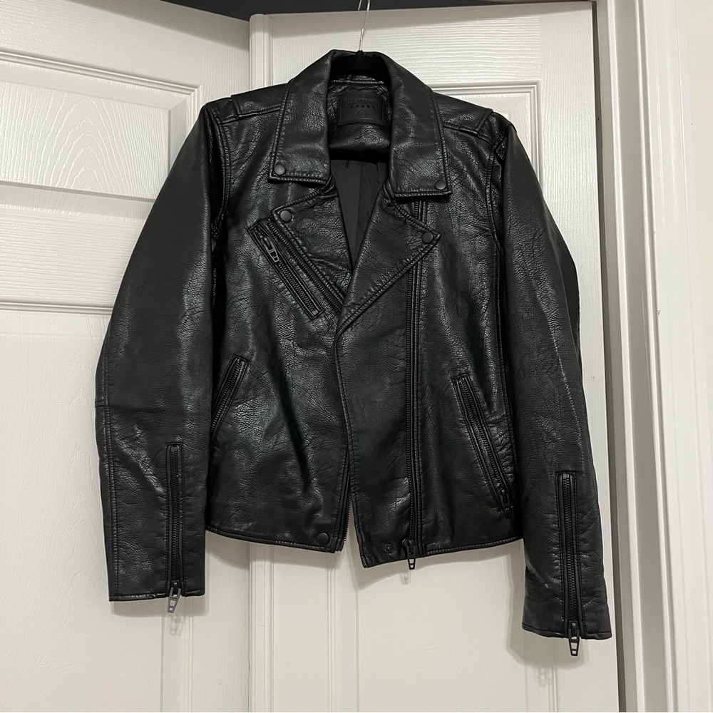 BlankNYC Vegan Leather Moto Jacket